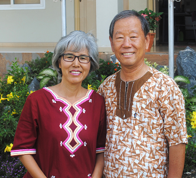 Dr. Hwasook Yim, Principal and Rev. Dr. Cherlsoon Yim, Director